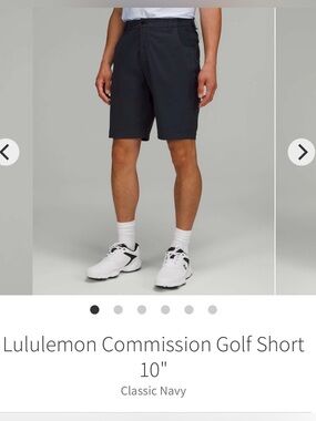 Lululemon Commission Golf Short 10" BNWT